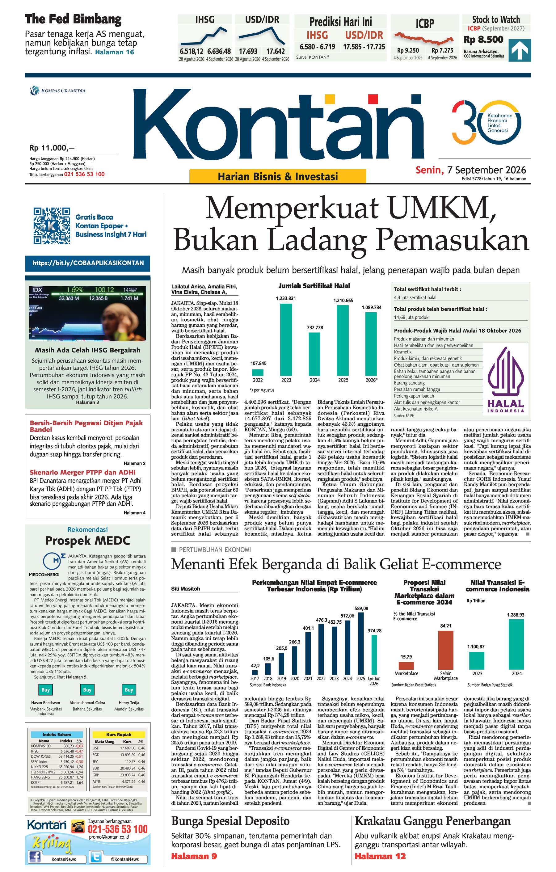 Kontan Epaper