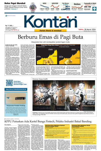 Kontan Harian - 28 Maret 2026
