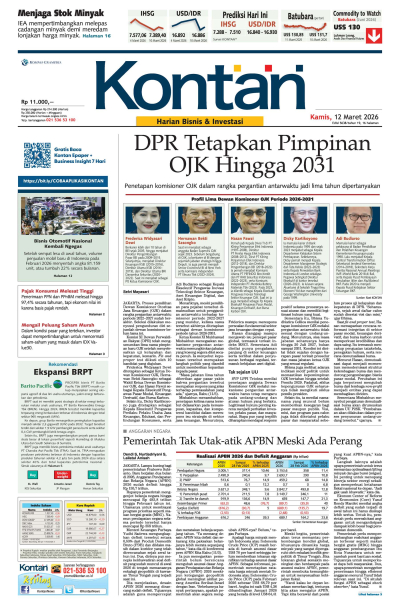 Kontan Harian - 12 Maret 2026