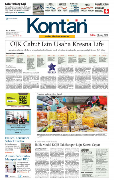 Kontan Harian - 24 Juni 2023