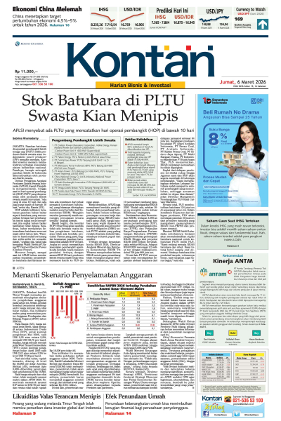 Kontan Harian - 06 Maret 2026