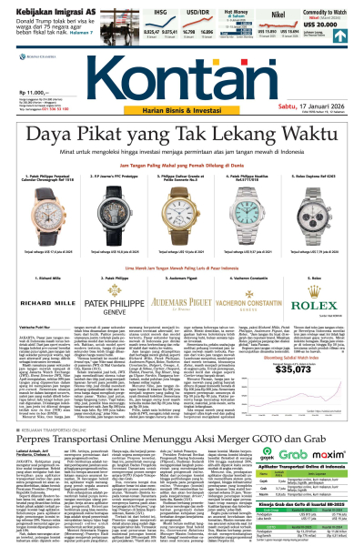 Kontan Harian - 17 Januari 2026