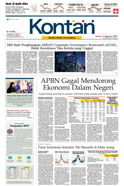 Kontan Harian - 05 Agustus 2025