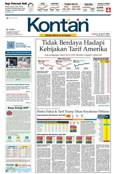 Kontan Harian - 08 April 2025