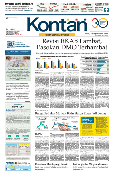 Kontan Harian - 16 September 2026
