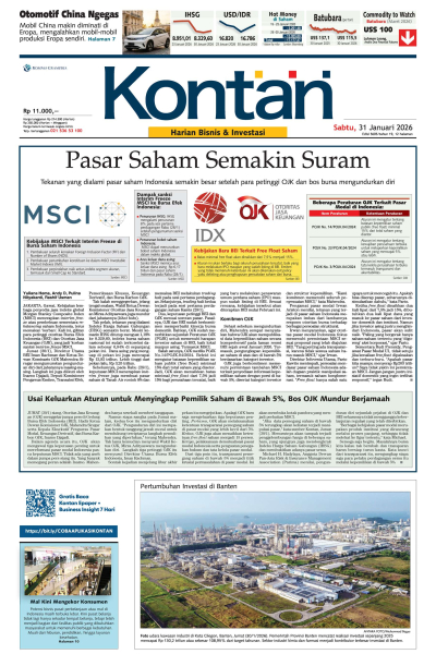 Kontan Harian - 31 Januari 2026
