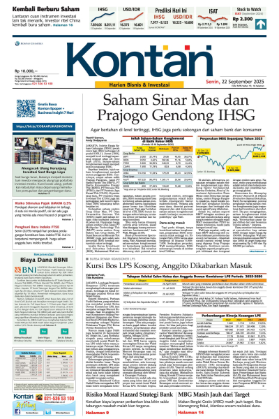 Kontan Harian - 22 September 2025
