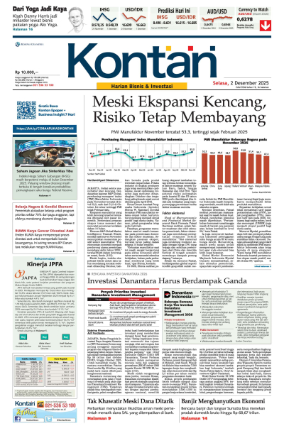 Kontan Harian - 02 Desember 2025
