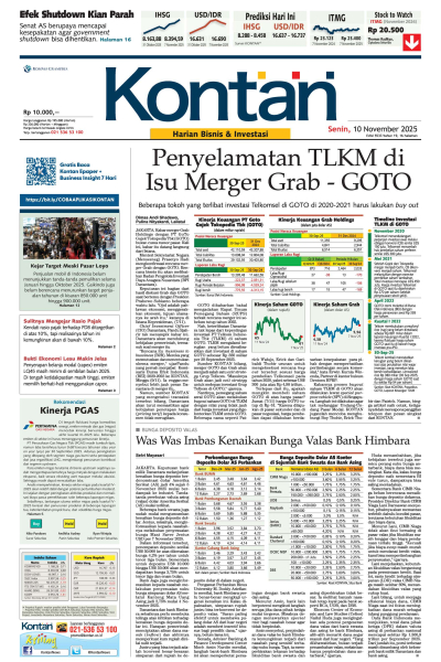 Kontan Harian - 10 November 2025