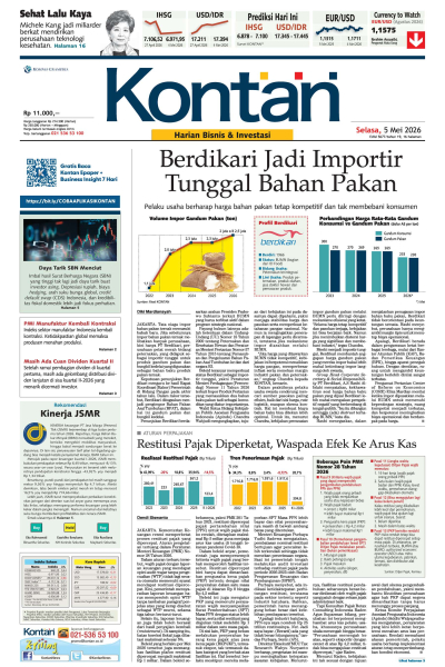 Kontan Harian - 05 Mei 2026