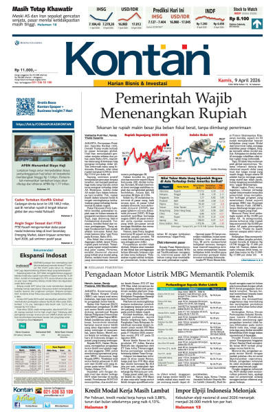 Kontan Harian - 09 April 2026