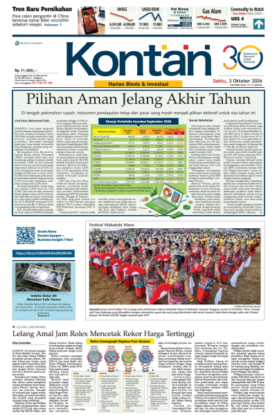 Kontan Harian - 03 Oktober 2026