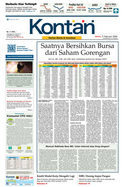 Kontan Harian - 02 Februari 2026