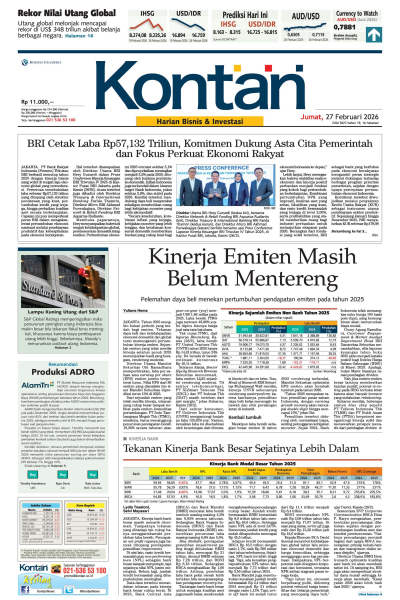 Kontan Harian - 27 Februari 2026
