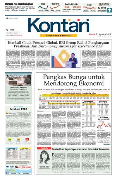 Kontan Harian - 21 Agustus 2025