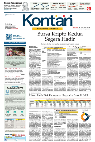 Kontan Harian - 06 Januari 2026