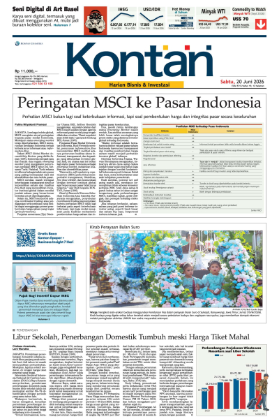 Kontan Harian - 20 Juni 2026