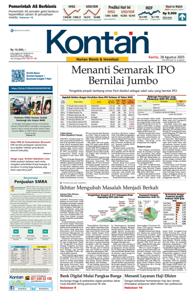 Kontan Harian - 28 Agustus 2025
