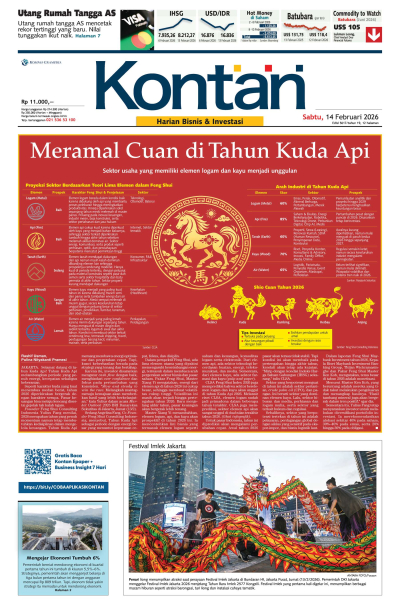Kontan Harian - 14 Februari 2026