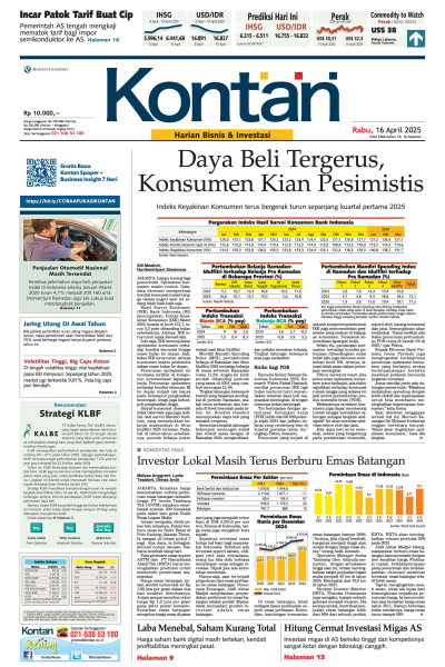 Kontan Harian - 16 April 2025