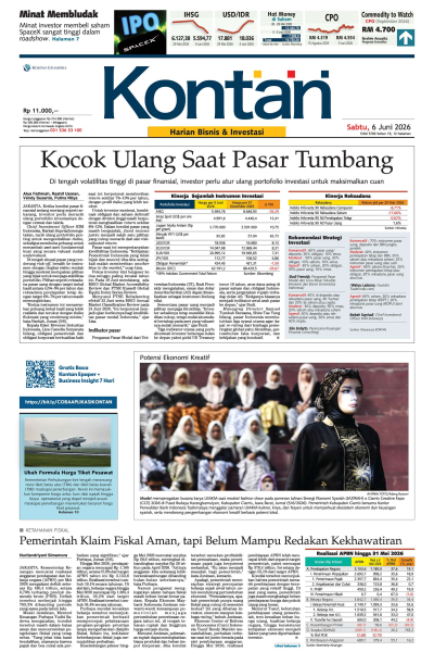 Kontan Harian - 06 Juni 2026
