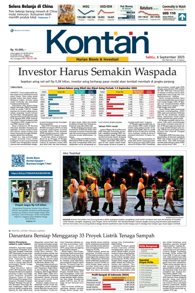 Kontan Harian - 06 September 2025
