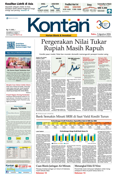 Kontan Harian - 05 Agustus 2026