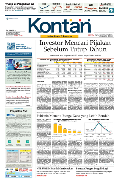 Kontan Harian - 15 September 2025