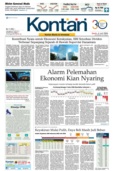 Kontan Harian - 06 Juli 2026