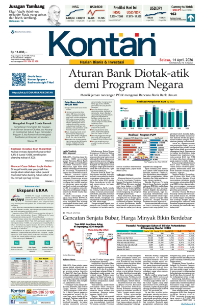 Kontan Harian - 14 April 2026
