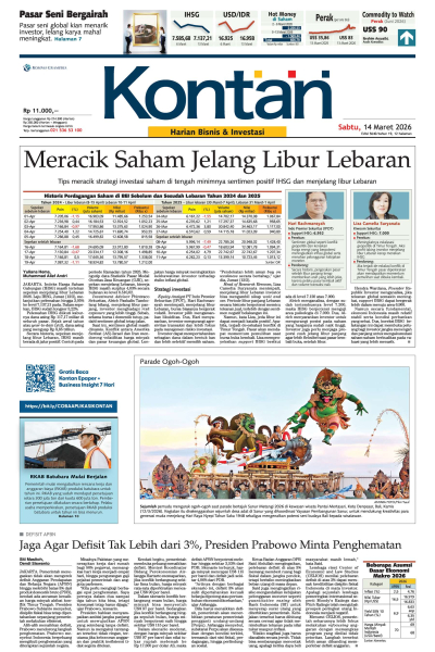 Kontan Harian - 14 Maret 2026