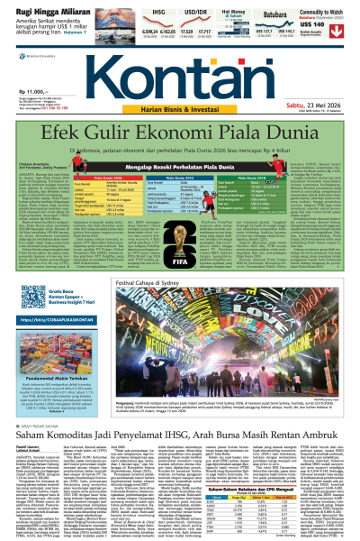 Kontan Harian - 23 Mei 2026