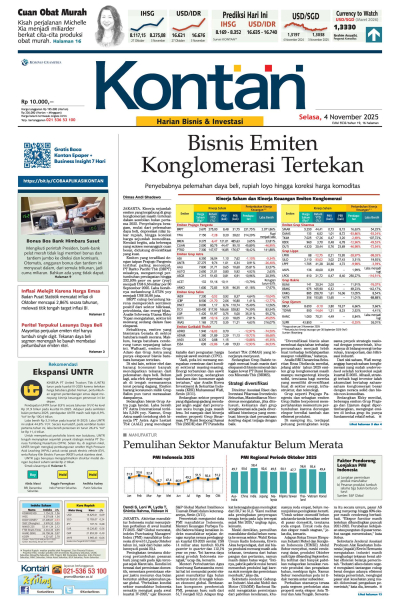 Kontan Harian - 04 November 2025
