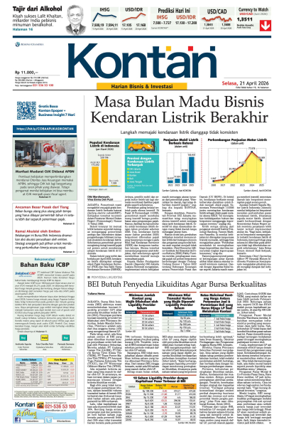 Kontan Harian - 21 April 2026
