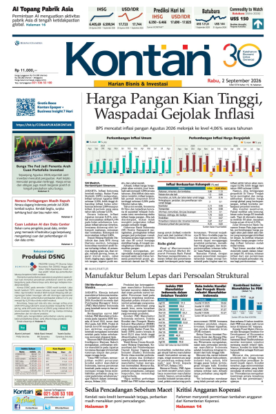 Kontan Harian - 02 September 2026