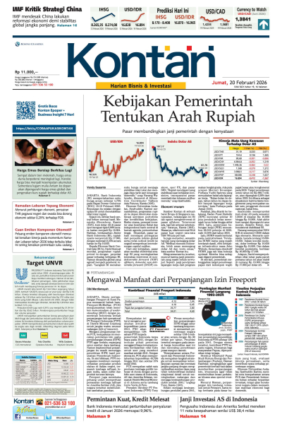 Kontan Harian - 20 Februari 2026