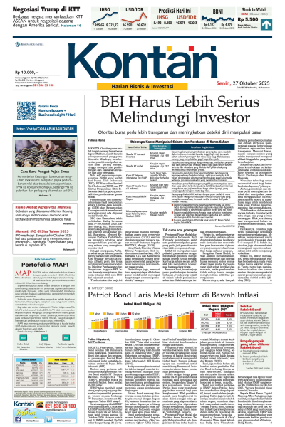 Kontan Harian - 27 Oktober 2025