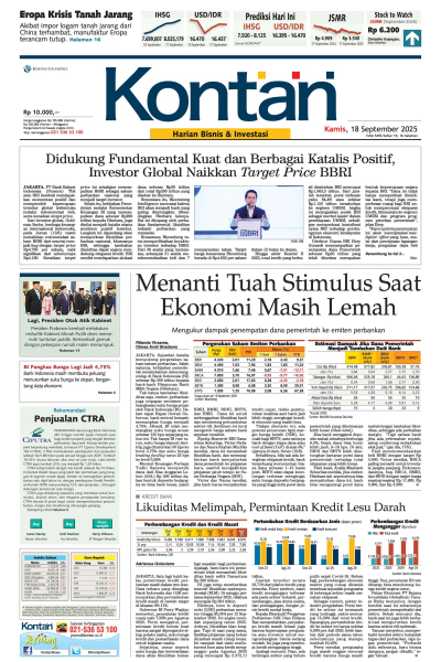 Kontan Harian - 18 September 2025