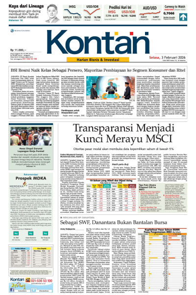 Kontan Harian - 03 Februari 2026