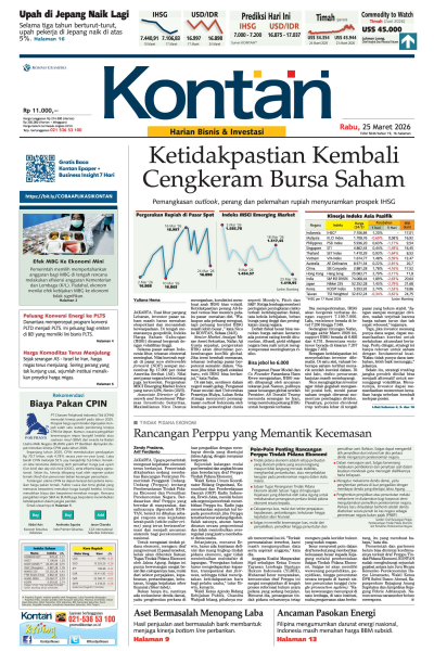 Kontan Harian - 25 Maret 2026