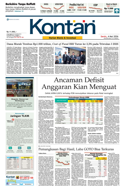 Kontan Harian - 04 Mei 2026