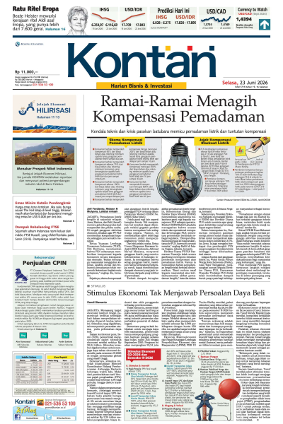 Kontan Harian - 23 Juni 2026