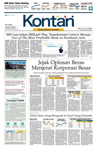 Kontan Harian - 16 Juli 2025