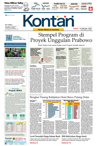 Kontan Harian - 14 Oktober 2025