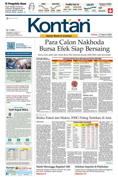 Kontan Harian - 17 Maret 2026