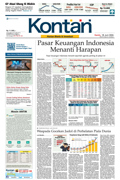 Kontan Harian - 18 Juni 2026