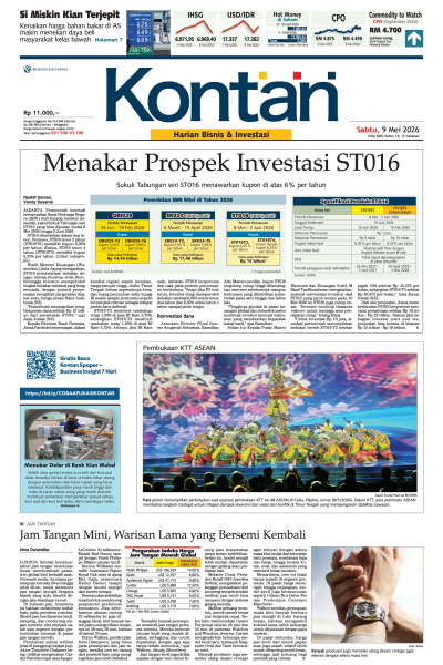 Kontan Harian - 09 Mei 2026
