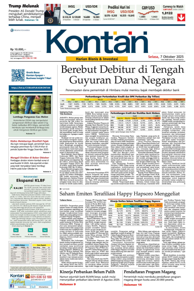 Kontan Harian - 07 Oktober 2025