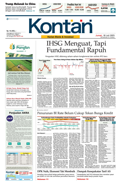 Kontan Harian - 18 Juli 2025