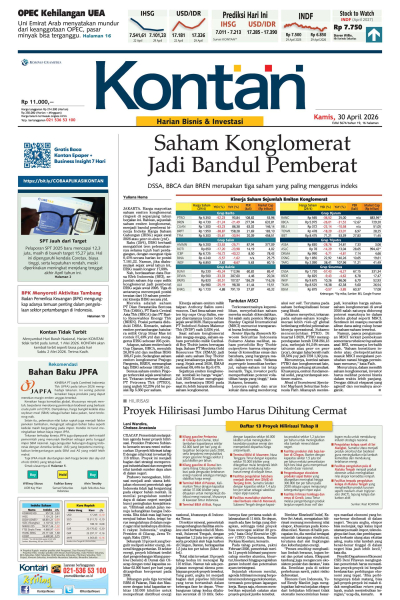 Kontan Harian - 30 April 2026